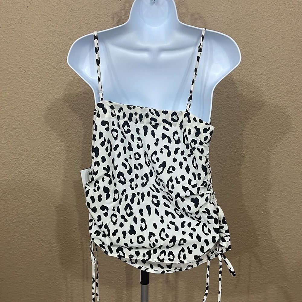4si3nna | Drawstring Detail Cowl Neck Camisole-M - Picture 2 of 7